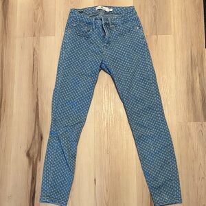 Vineyard Vines Patterned Women High Rise Skinny Jeans Size 25